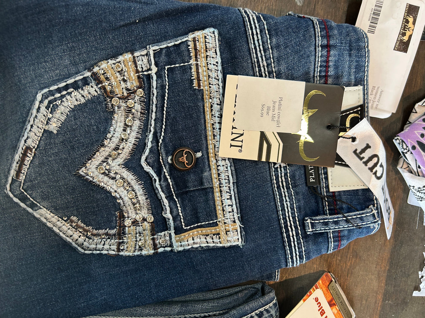 Plantini Cowgirl jeans
