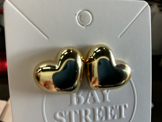 Puffy Heart Earrings