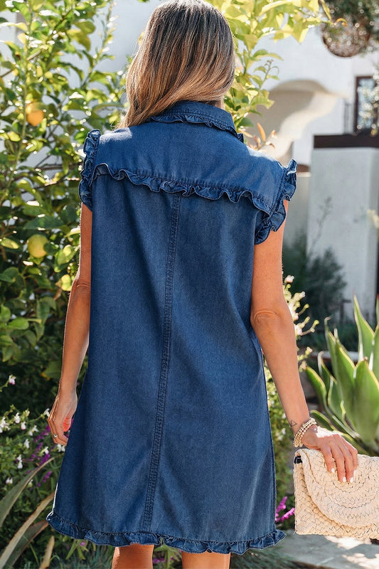 Fayetteville Denim Mini Dress