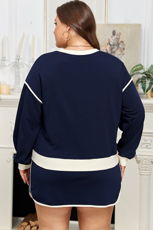 Midnight in Malibu Set (Plus Size)