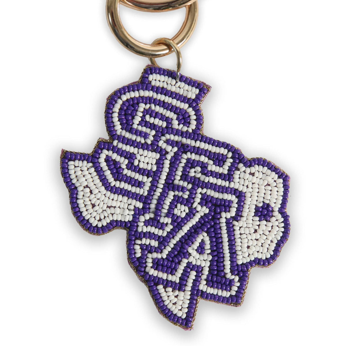 Beaded Purse Charm – Stephen F Austin Lumberjacks