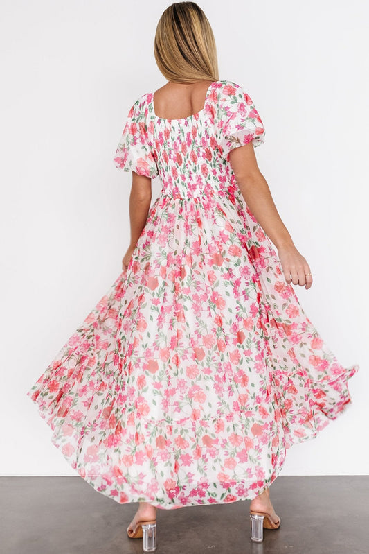 Blush Garden Party Maxi (Plus Size)