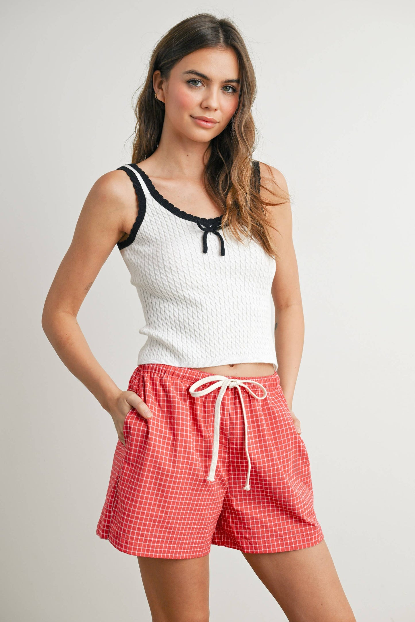 Bow Tank Top - BMW7656