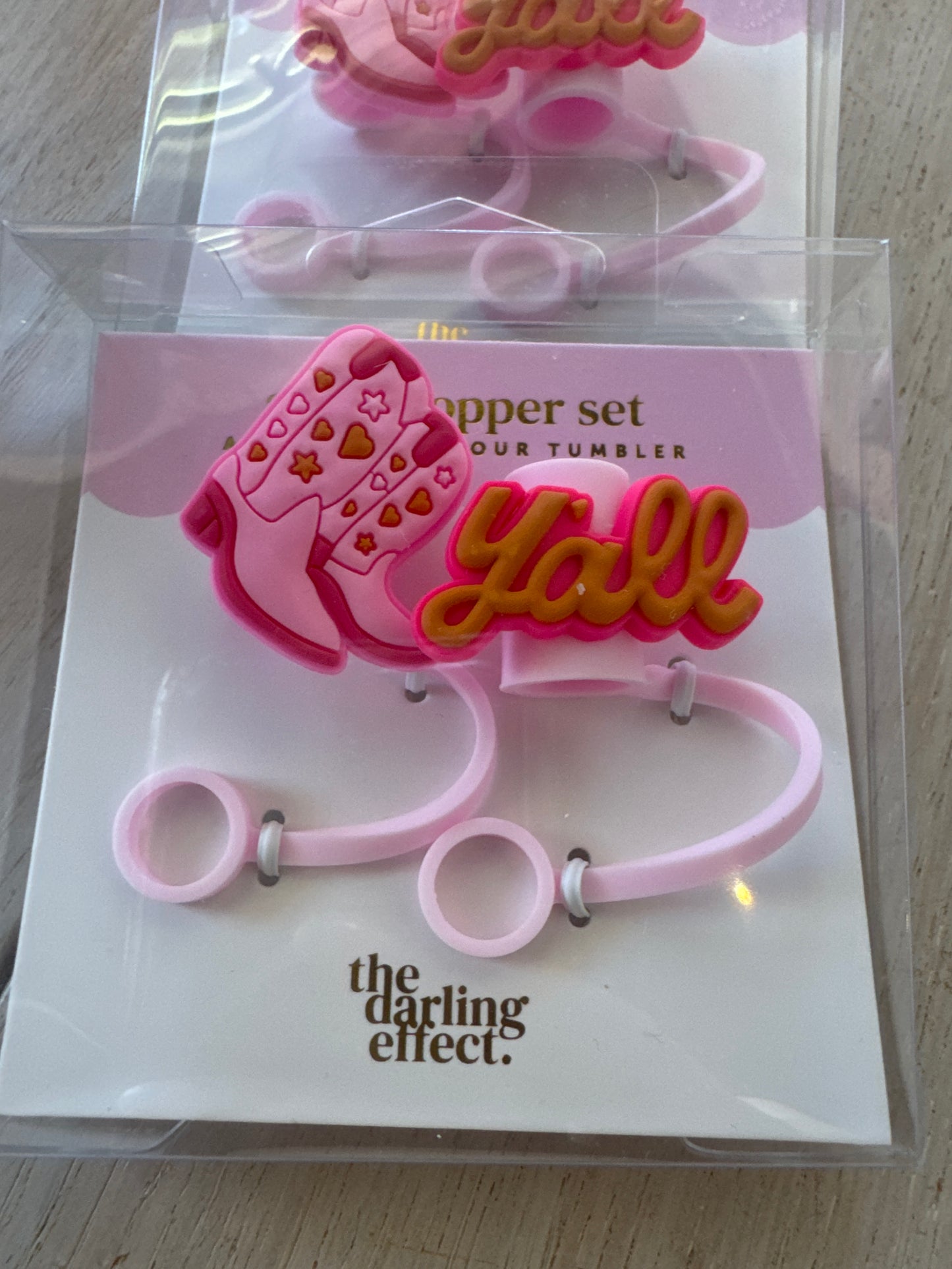 Straw Topper Set - Darling Effect