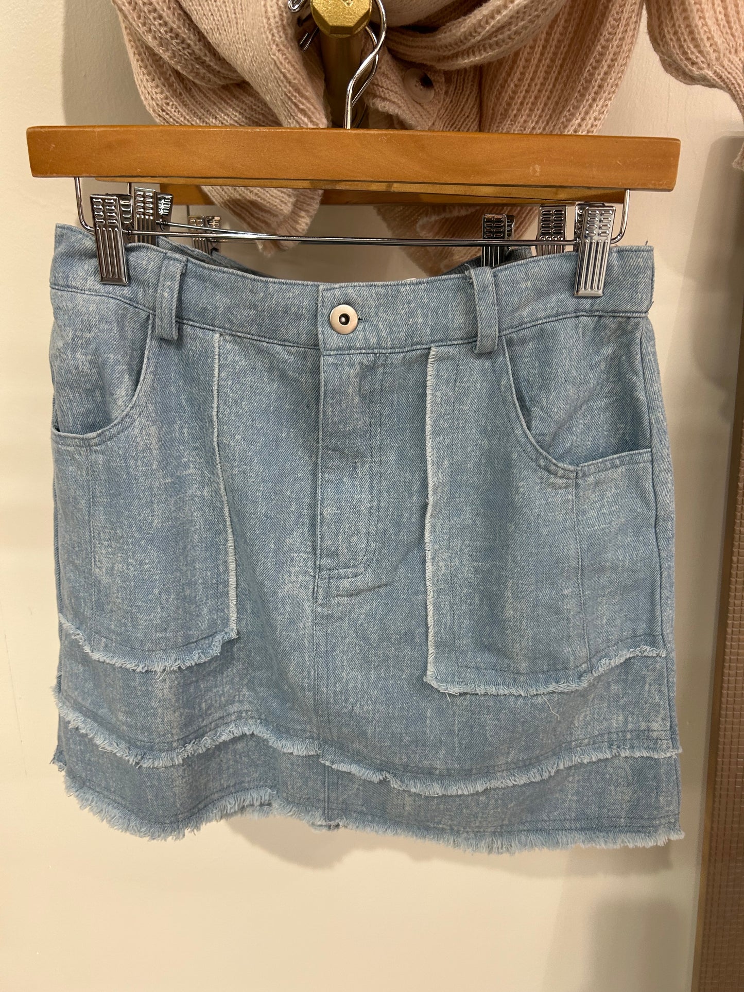 Denim skirt