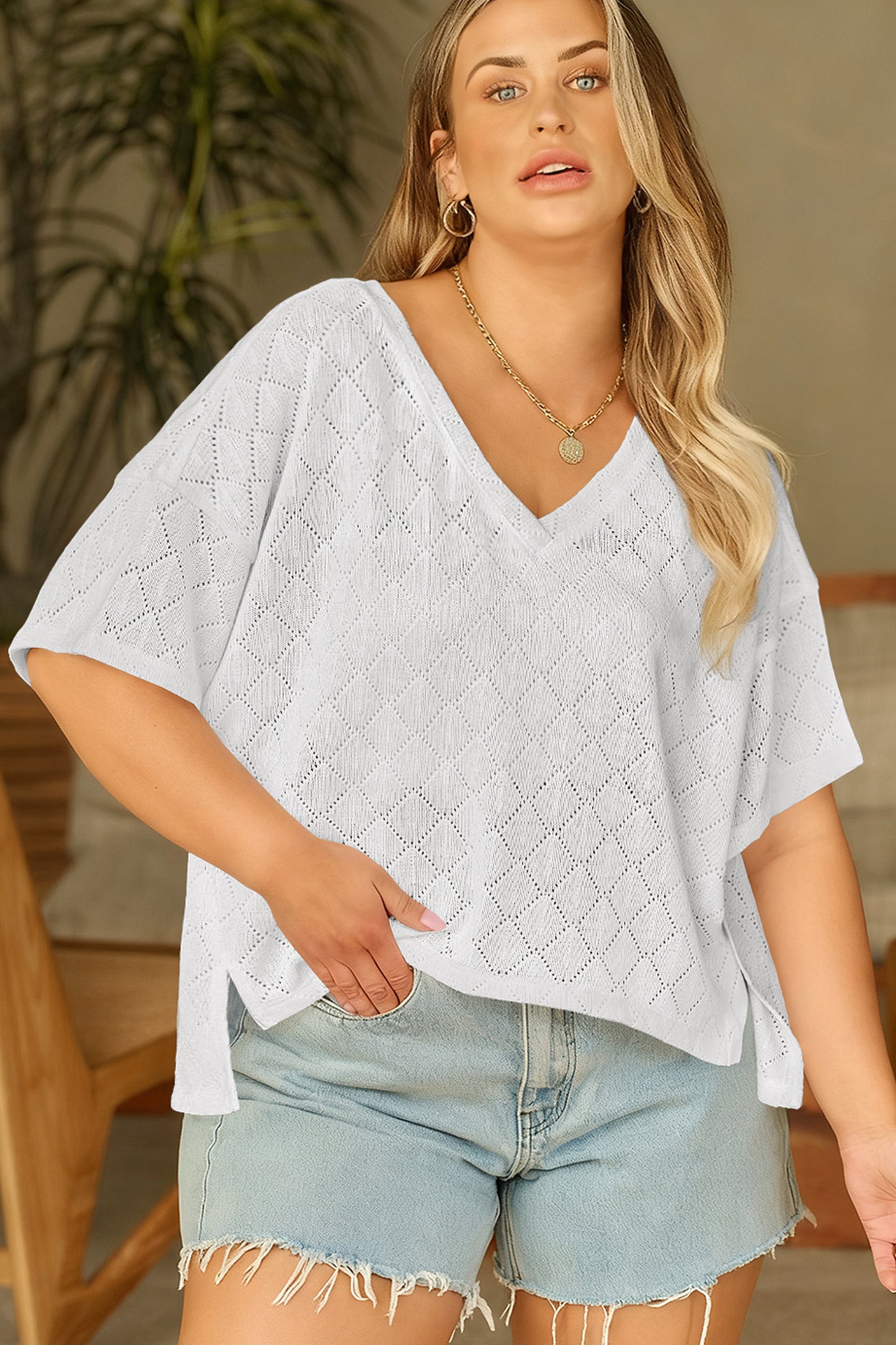 City Lights Oversized Knit (Plus Size)