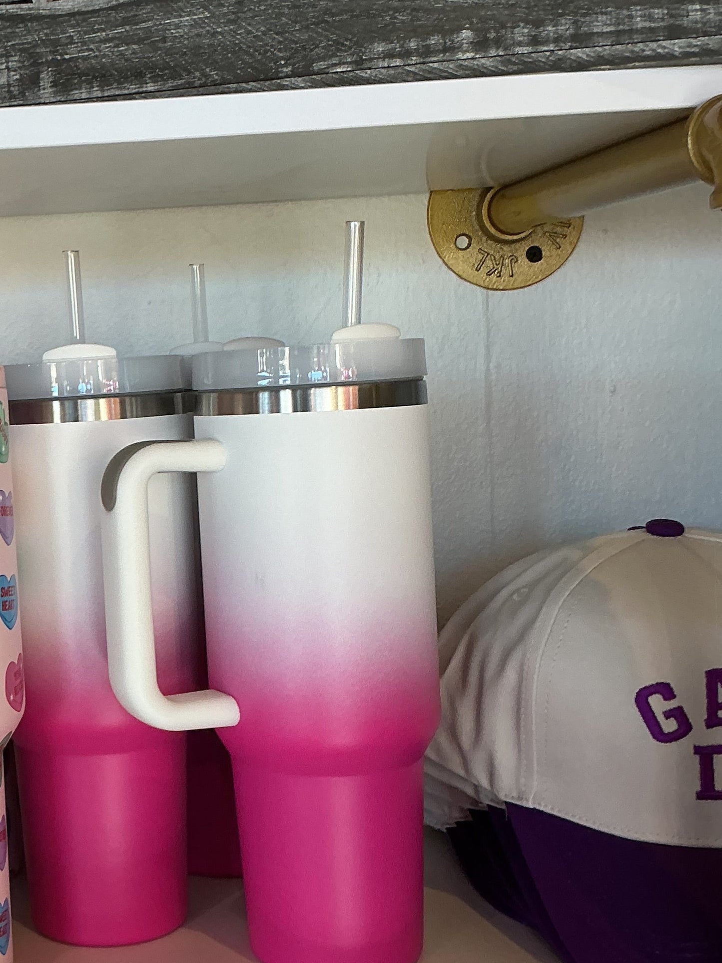 Pink cups