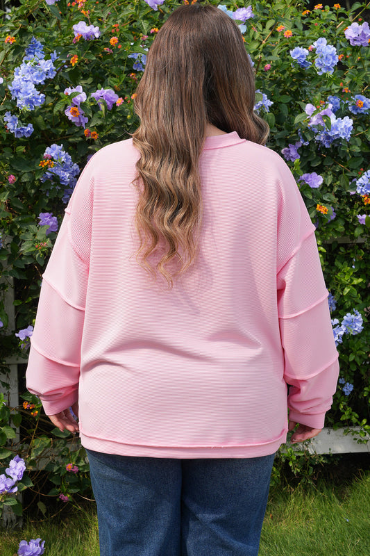 Pink Skies Pullover (Plus Size)