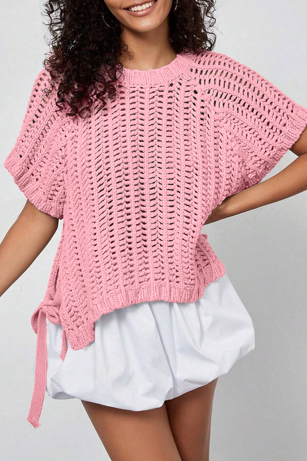 Sweetheart Stitch Sweater (Plus Size)