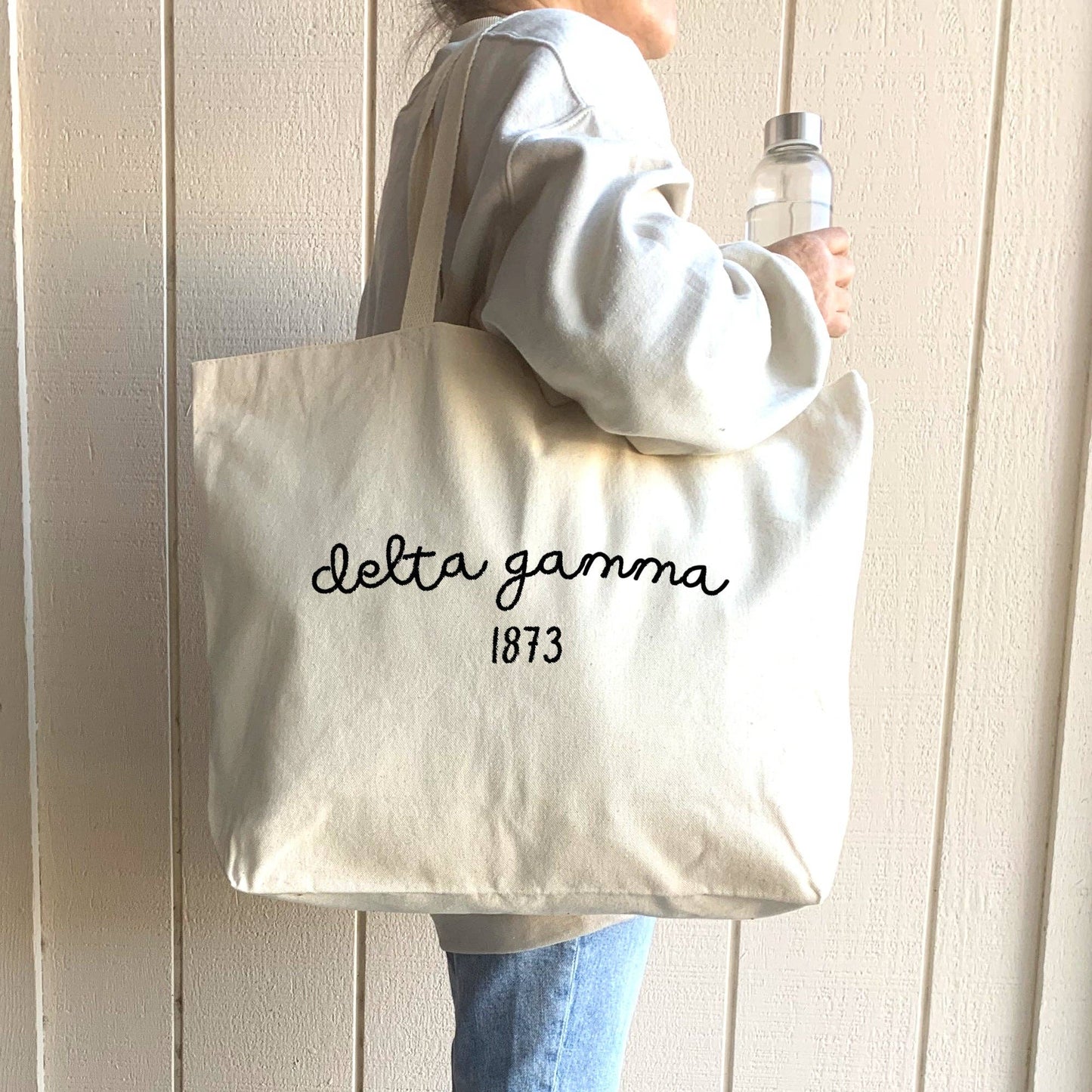 Sorority Canvas Tote Bag