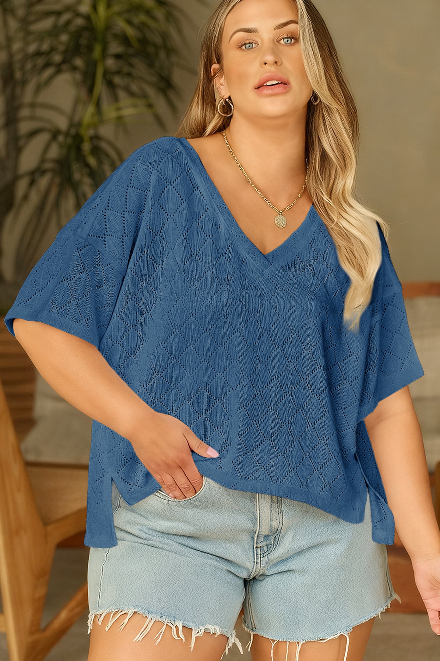 City Lights Oversized Knit (Plus Size)