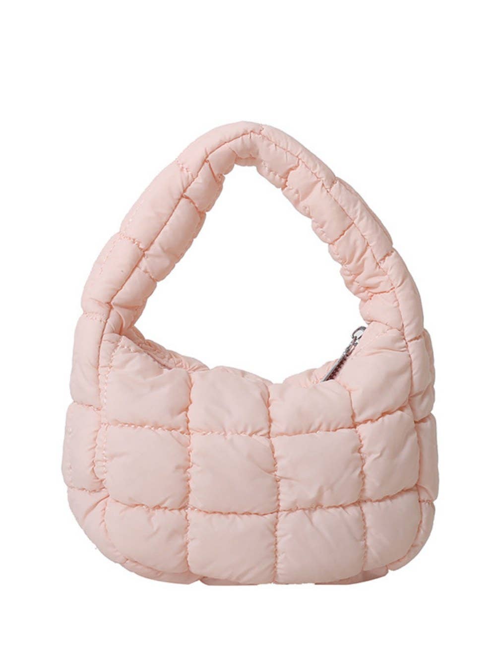Solid Color Cloud Bag Cute Mini Handbag DP6845: Black
