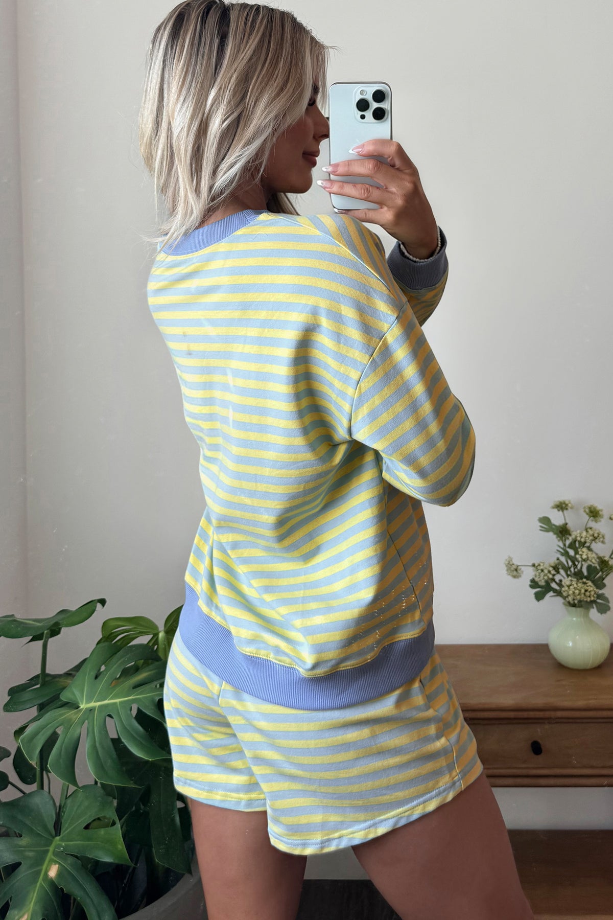 Blue Lagoon Shorts Set