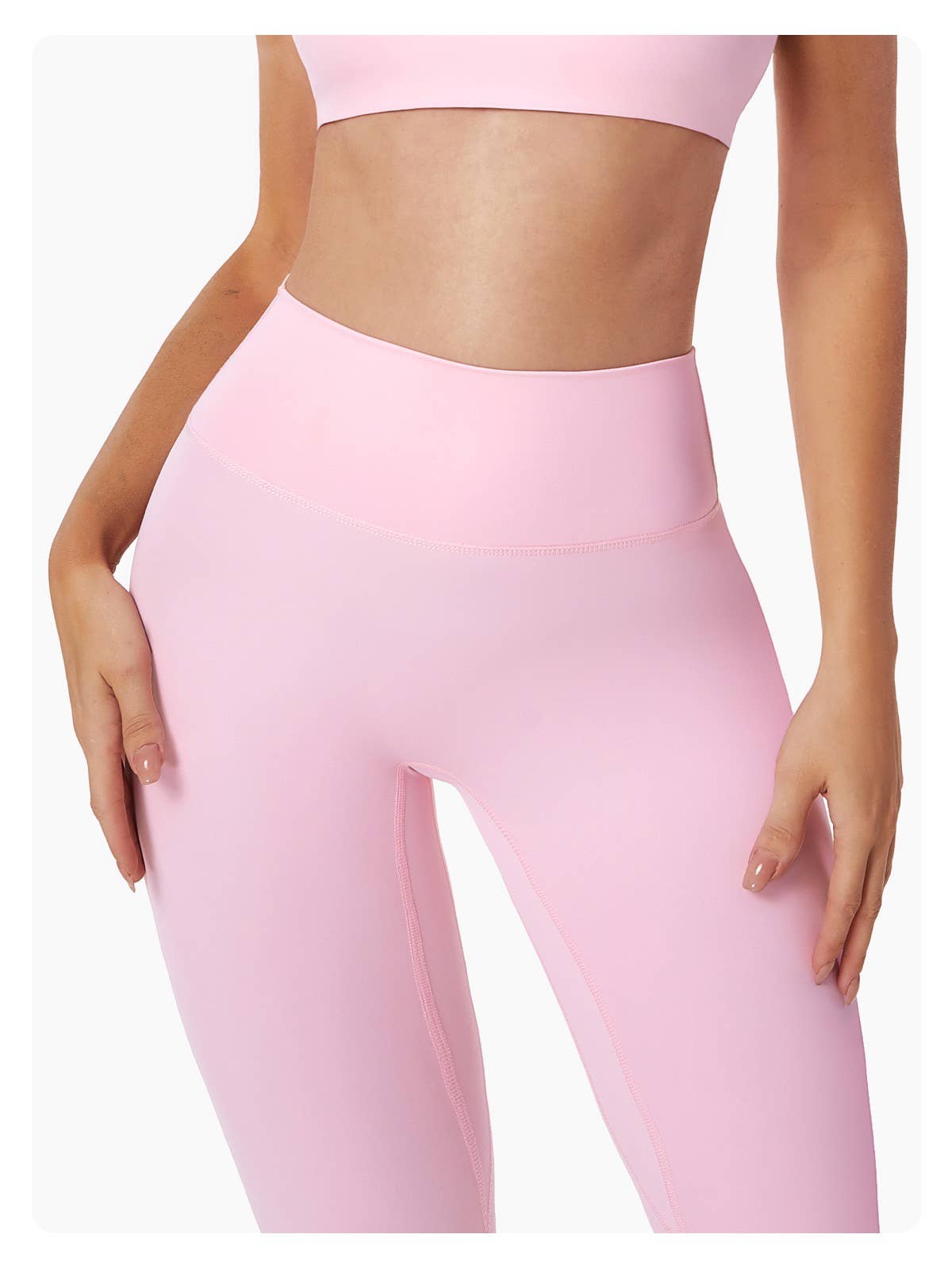 Nikki Buttery Soft High-Waisted Leggings: Frosty Gray / XL