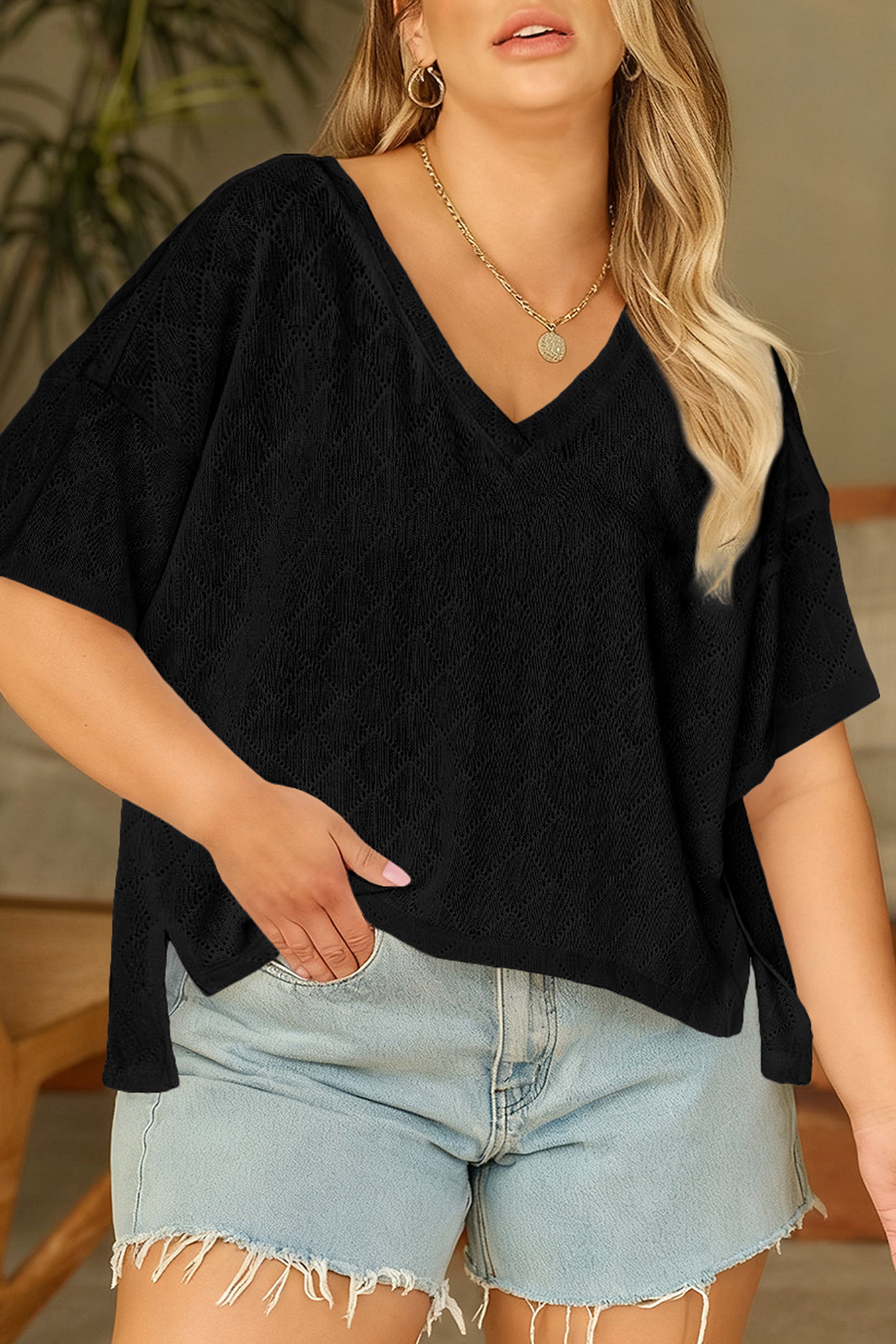 City Lights Oversized Knit (Plus Size)