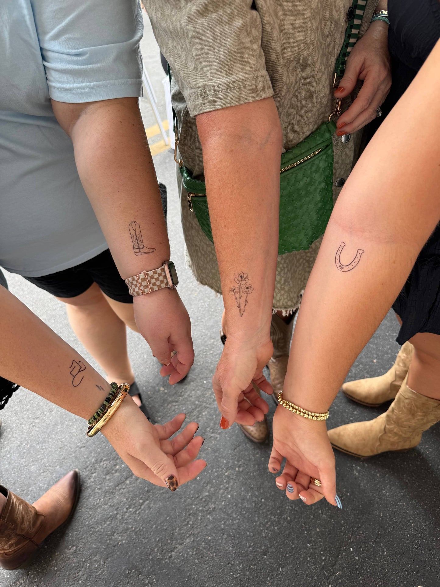 Cowboy Hat Tattoo | Temp Tattoo Western Festival Summer