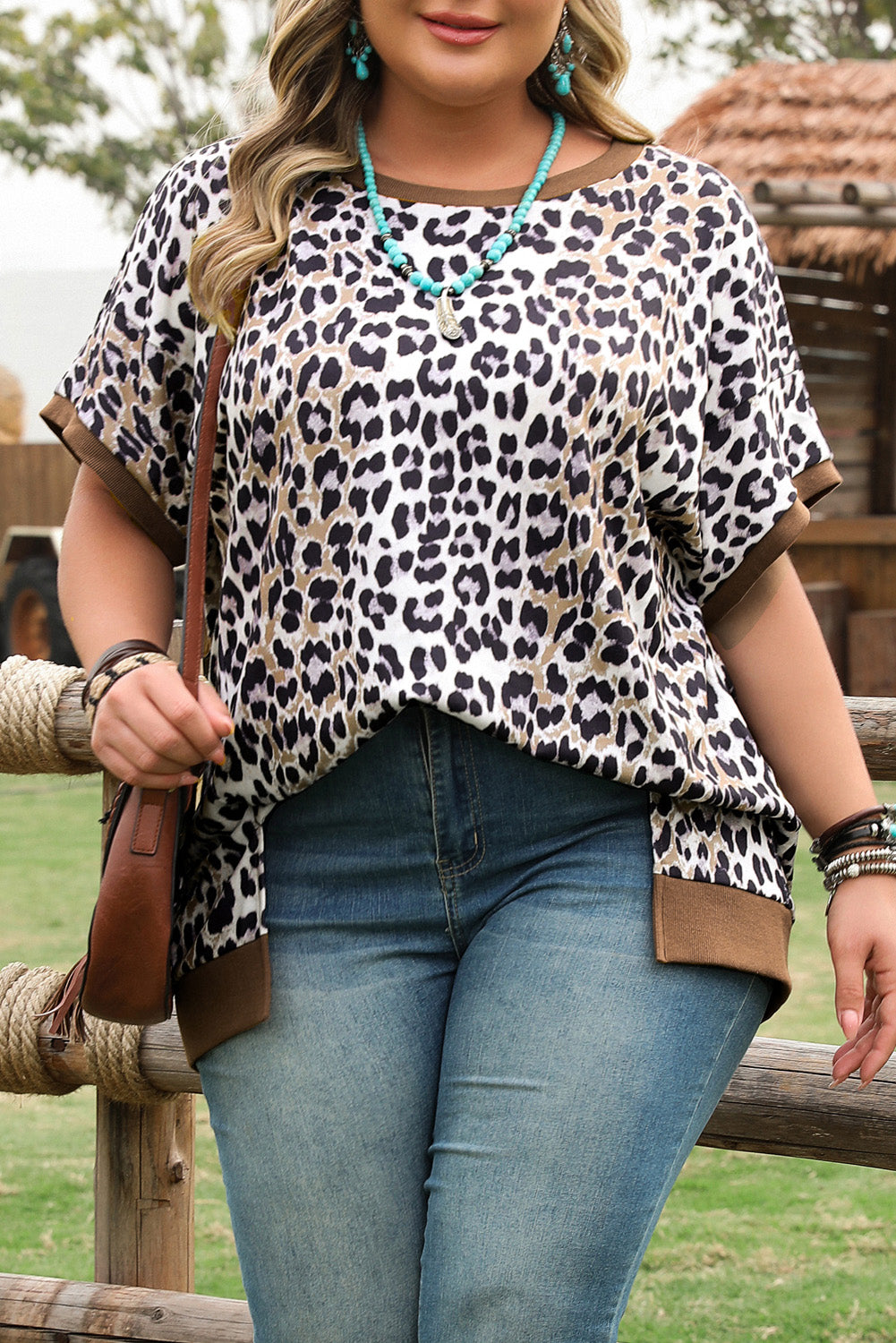 Western Wild Side Blouse ( Plus Size )