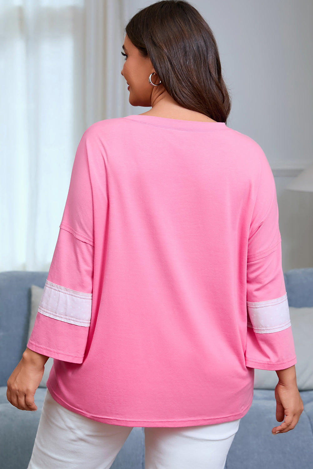 Pretty in Pink Star Top (Plus Size)