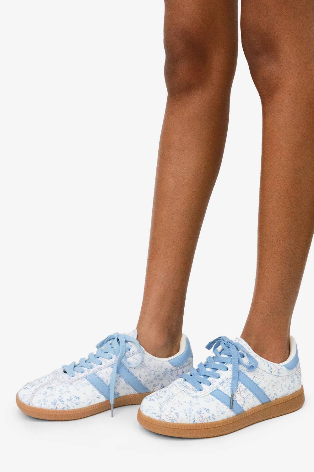 EXPRESSO - SUMMER '25 Floral Sneakers: Lavender / 12FA