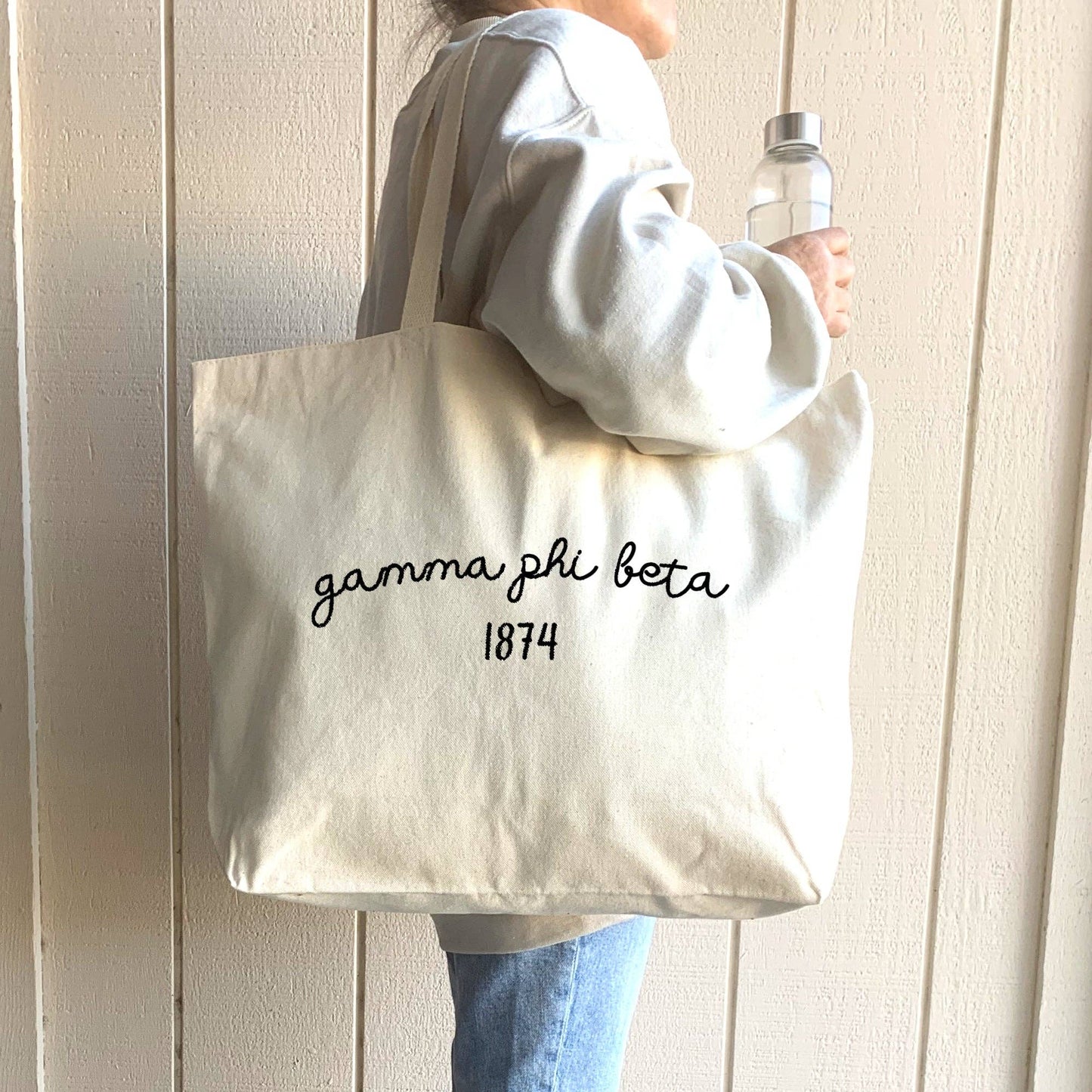 Sorority Canvas Tote Bag