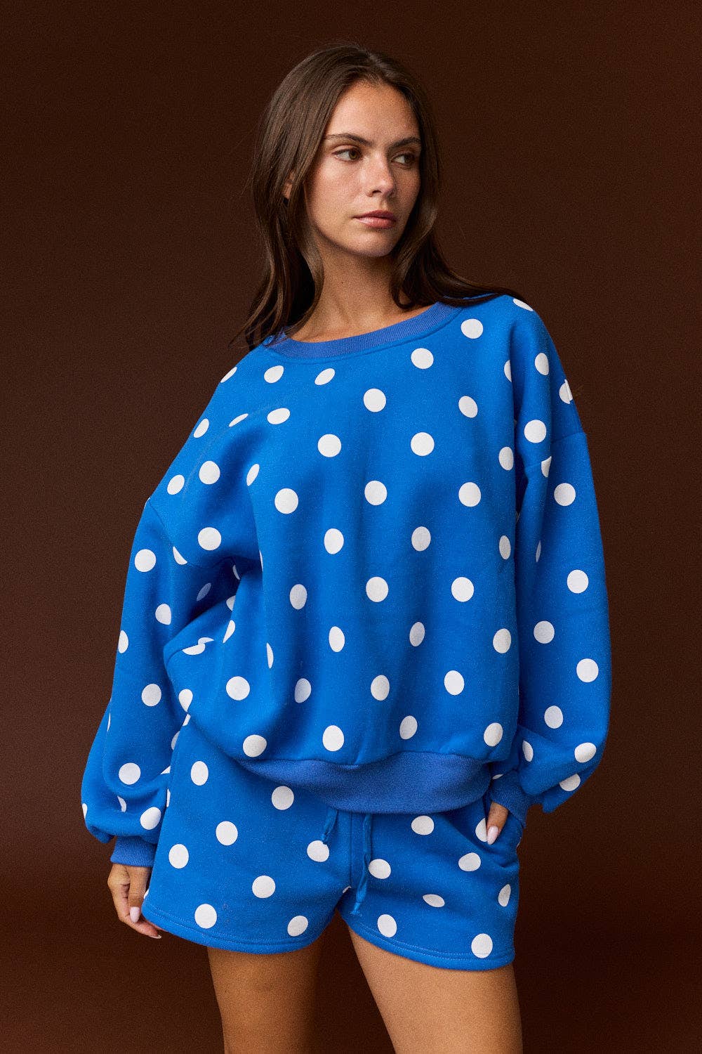 Polka Dot Fleece Set