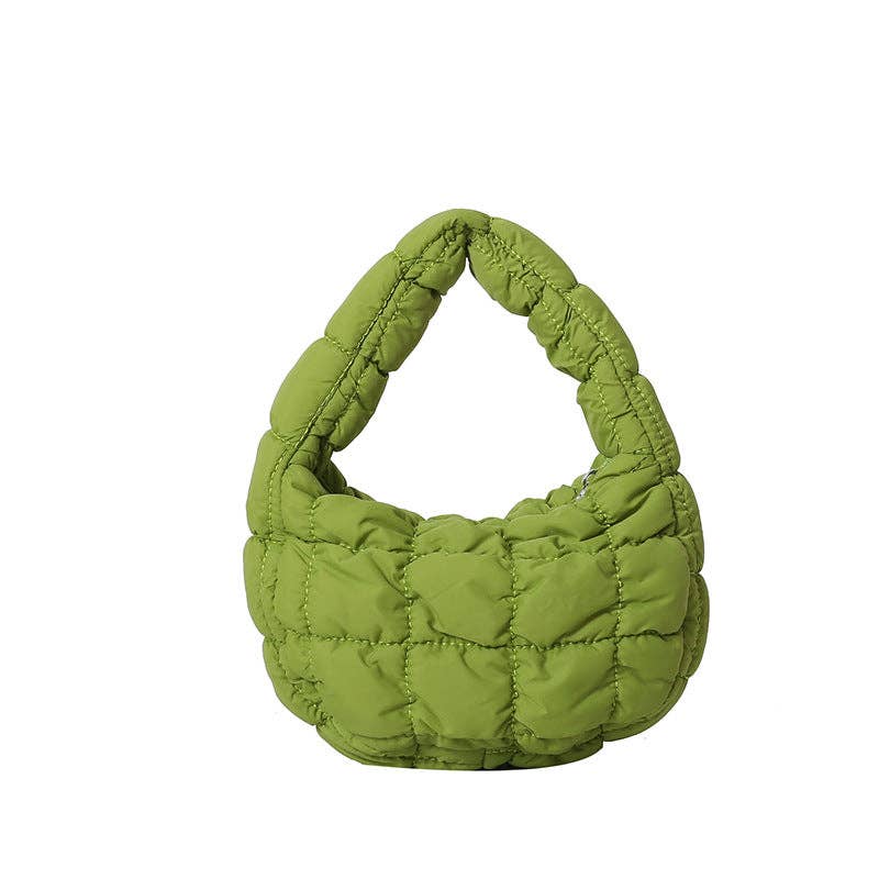Solid Color Cloud Bag Cute Mini Handbag DP6845: Purple