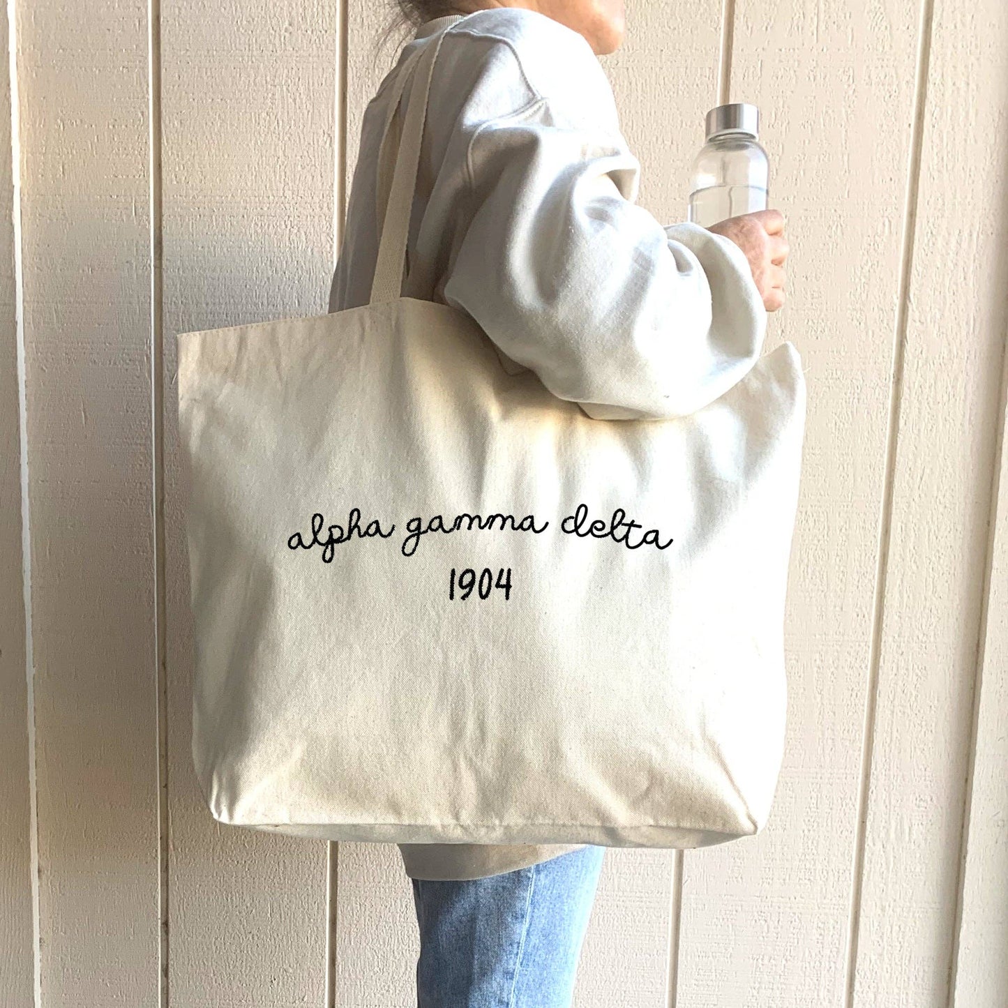 Sorority Canvas Tote Bag