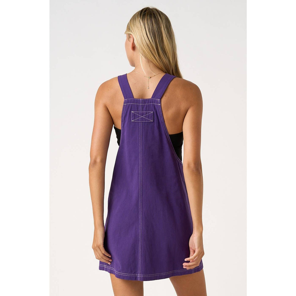 GAME DAY OVERALL MINI DRESS