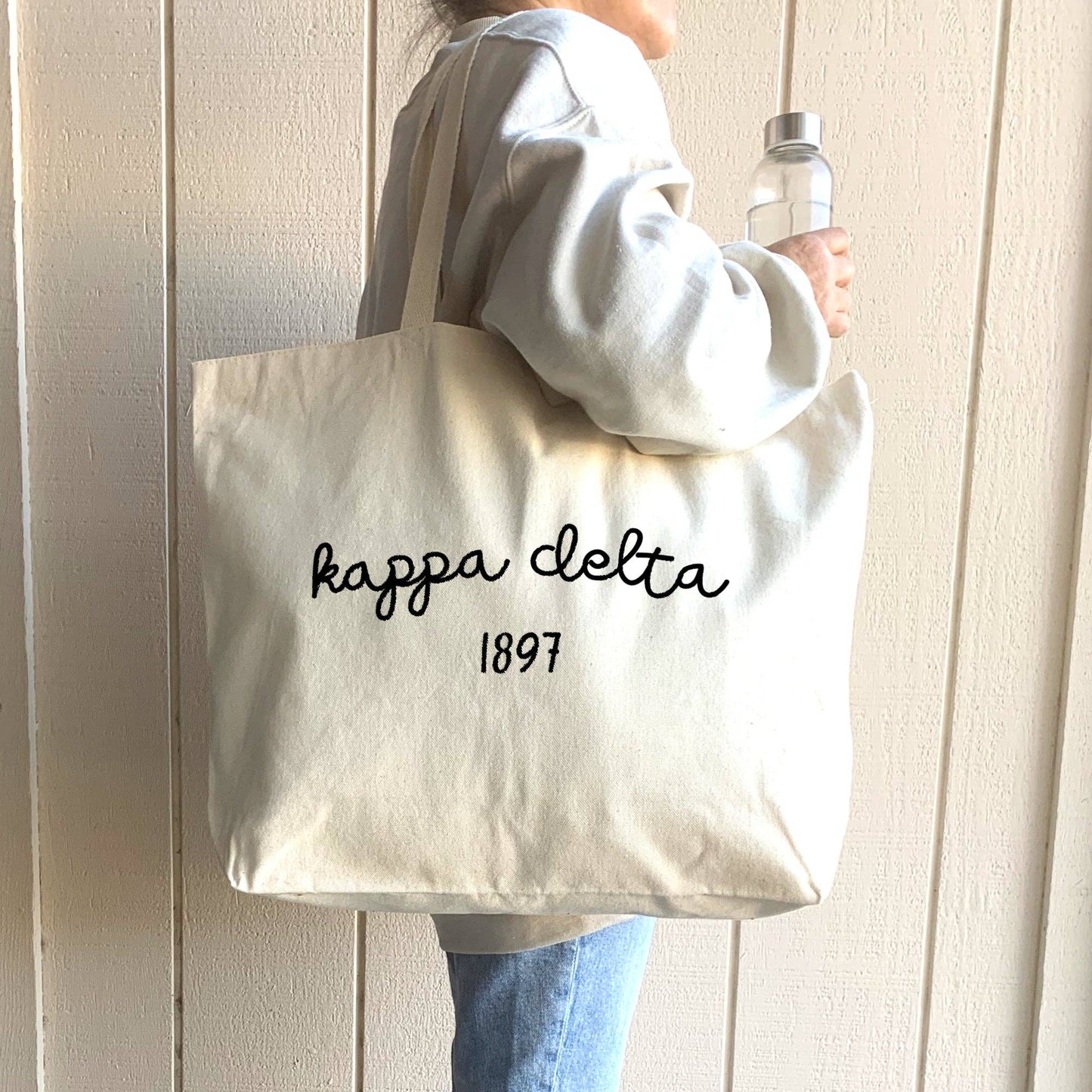Sorority Canvas Tote Bag