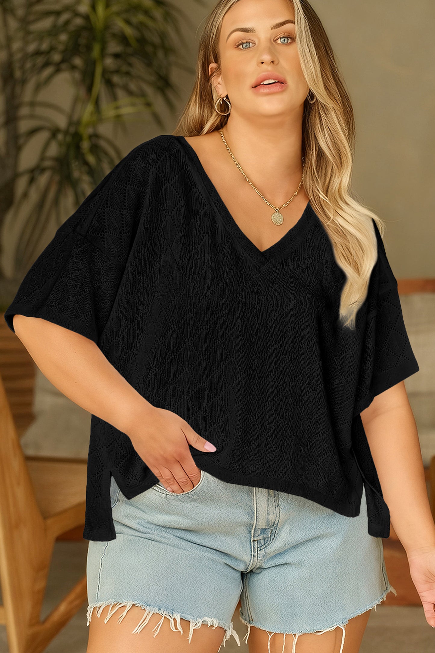 City Lights Oversized Knit (Plus Size)
