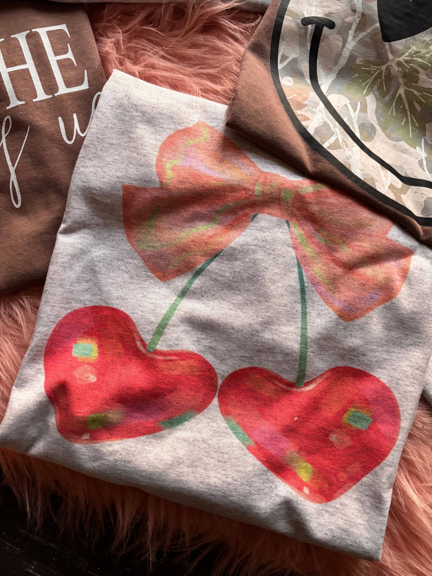 Bow Cherries Tee