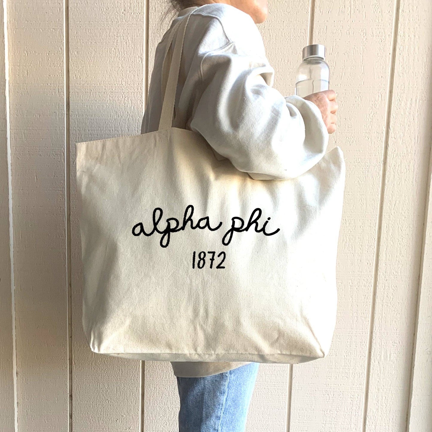 Sorority Canvas Tote Bag