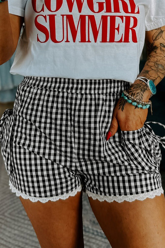 Morning Market Gingham Shorts