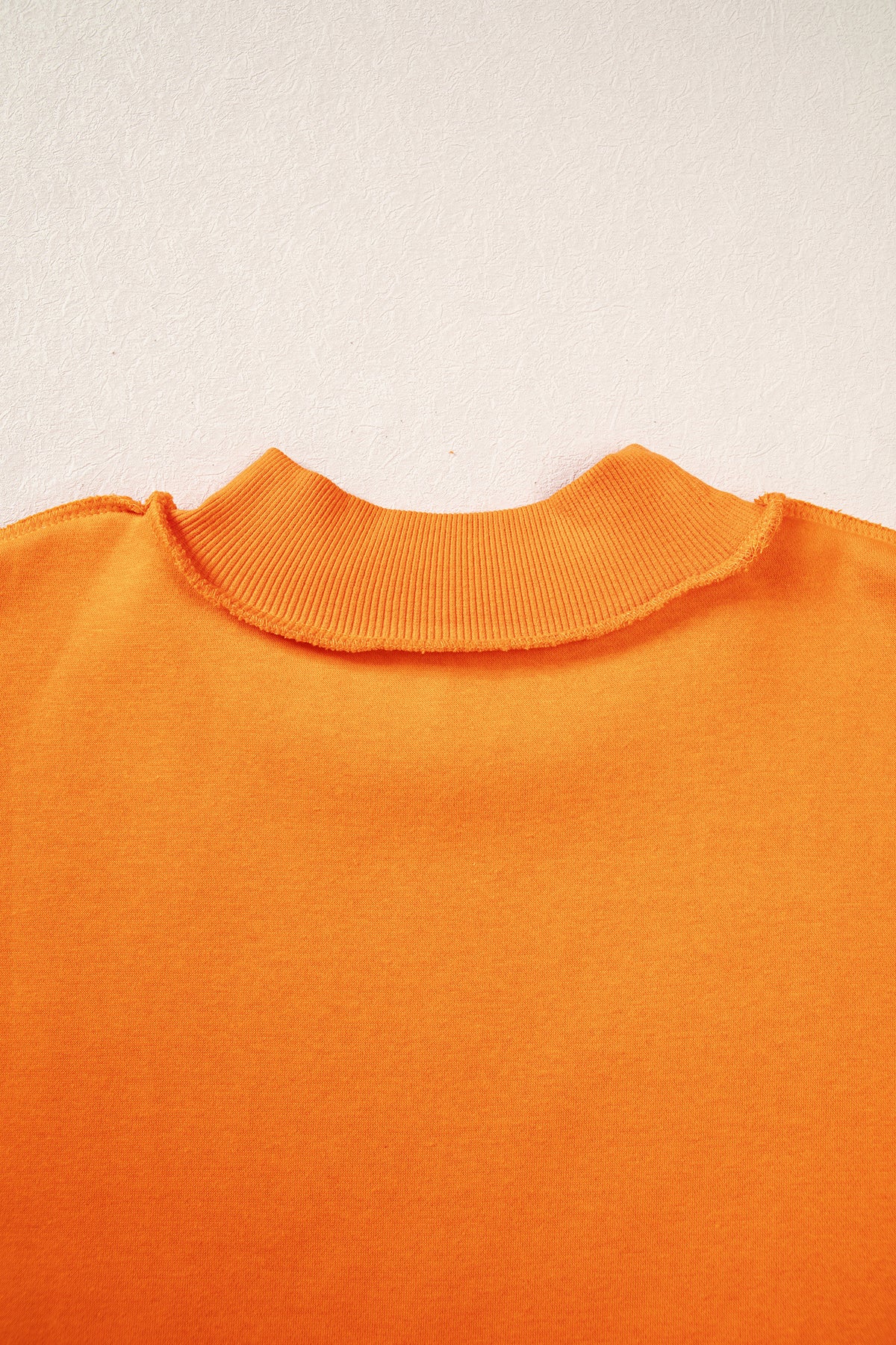 Brown PRAY Polka Dot Mock Neck