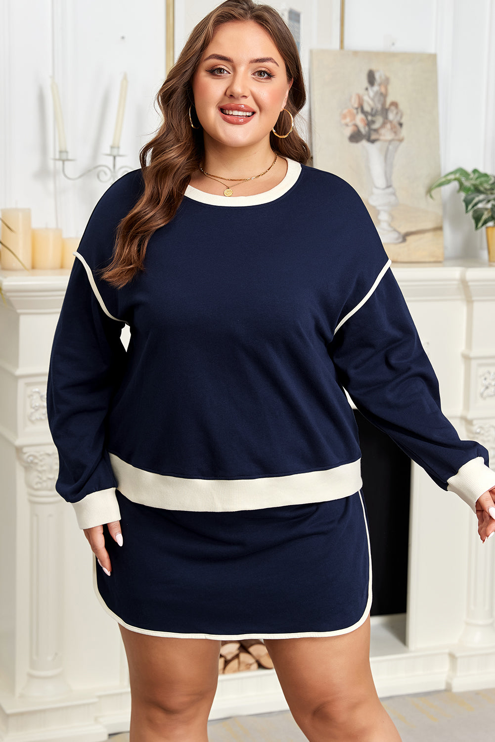 Midnight in Malibu Set (Plus Size)