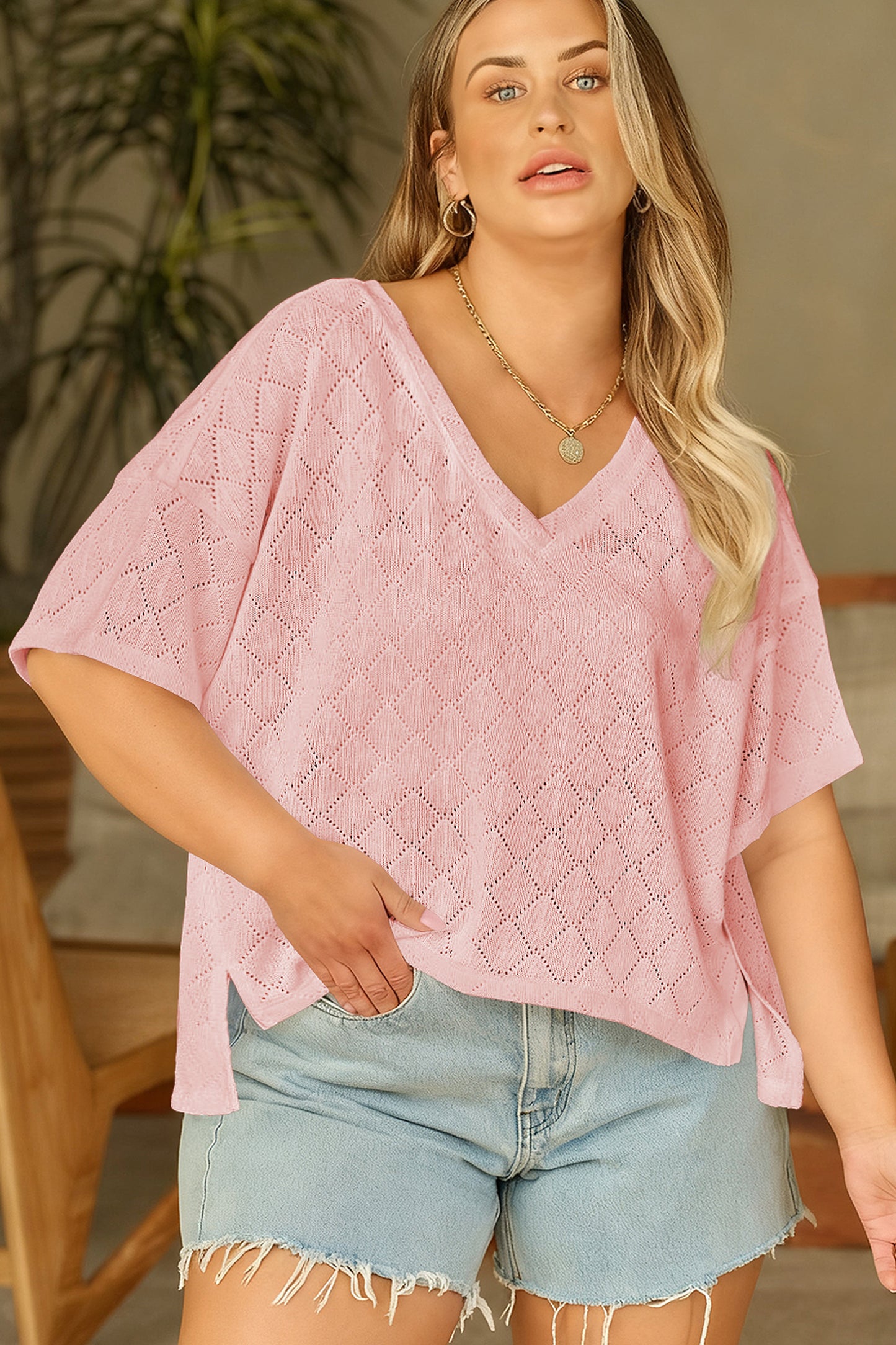 City Lights Oversized Knit (Plus Size)