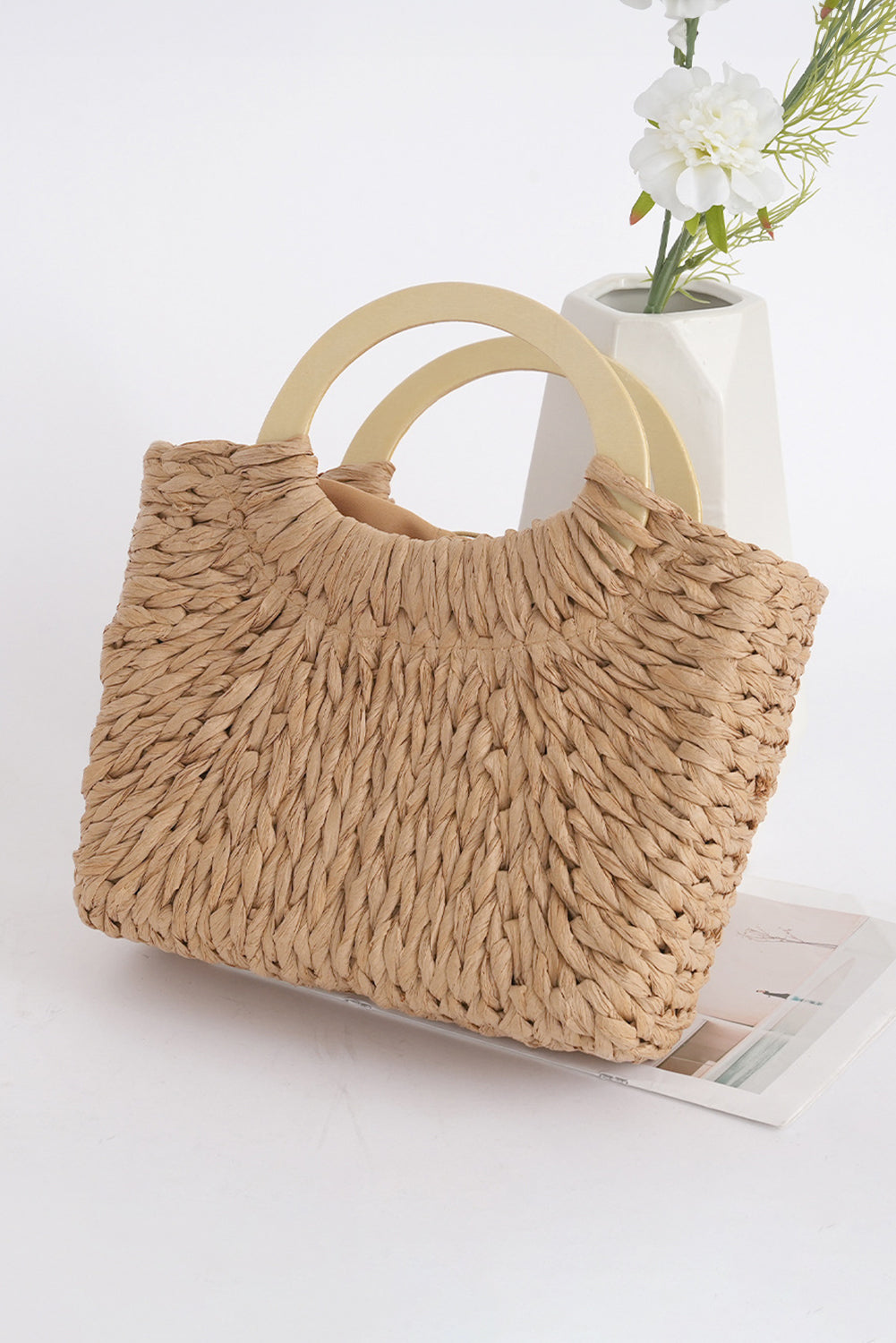 Ventura Woven Handle Bag