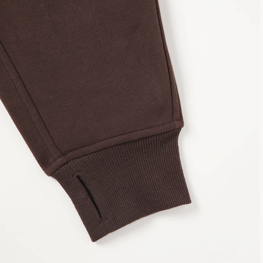 Women Fall Winter Half Zipper Sweatshirt Big Pockets Hoodie : Brown / S