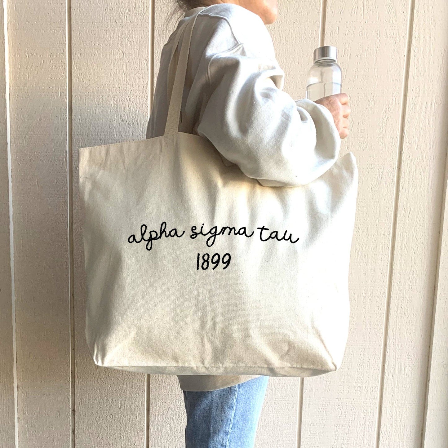 Sorority Canvas Tote Bag