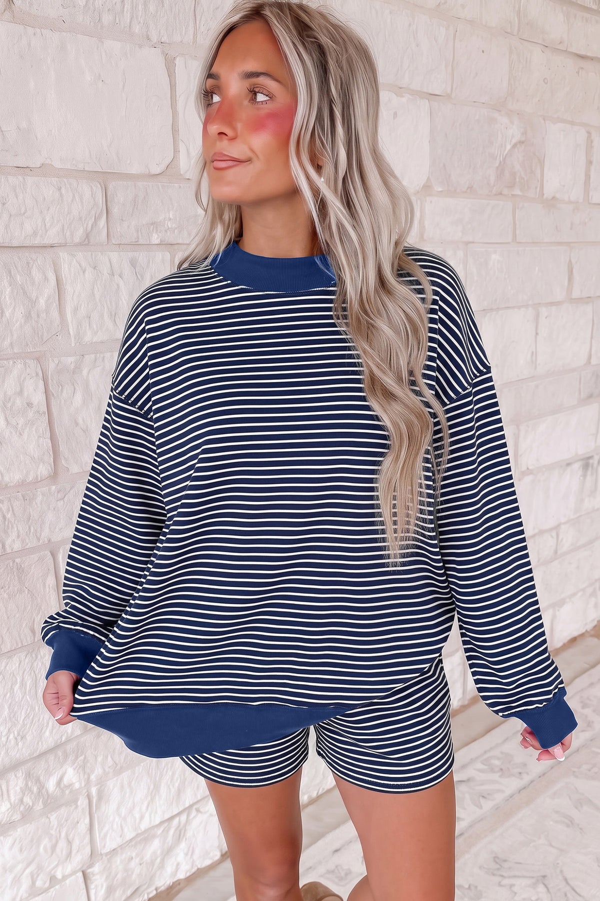 All Day Mockneck Shorts Set