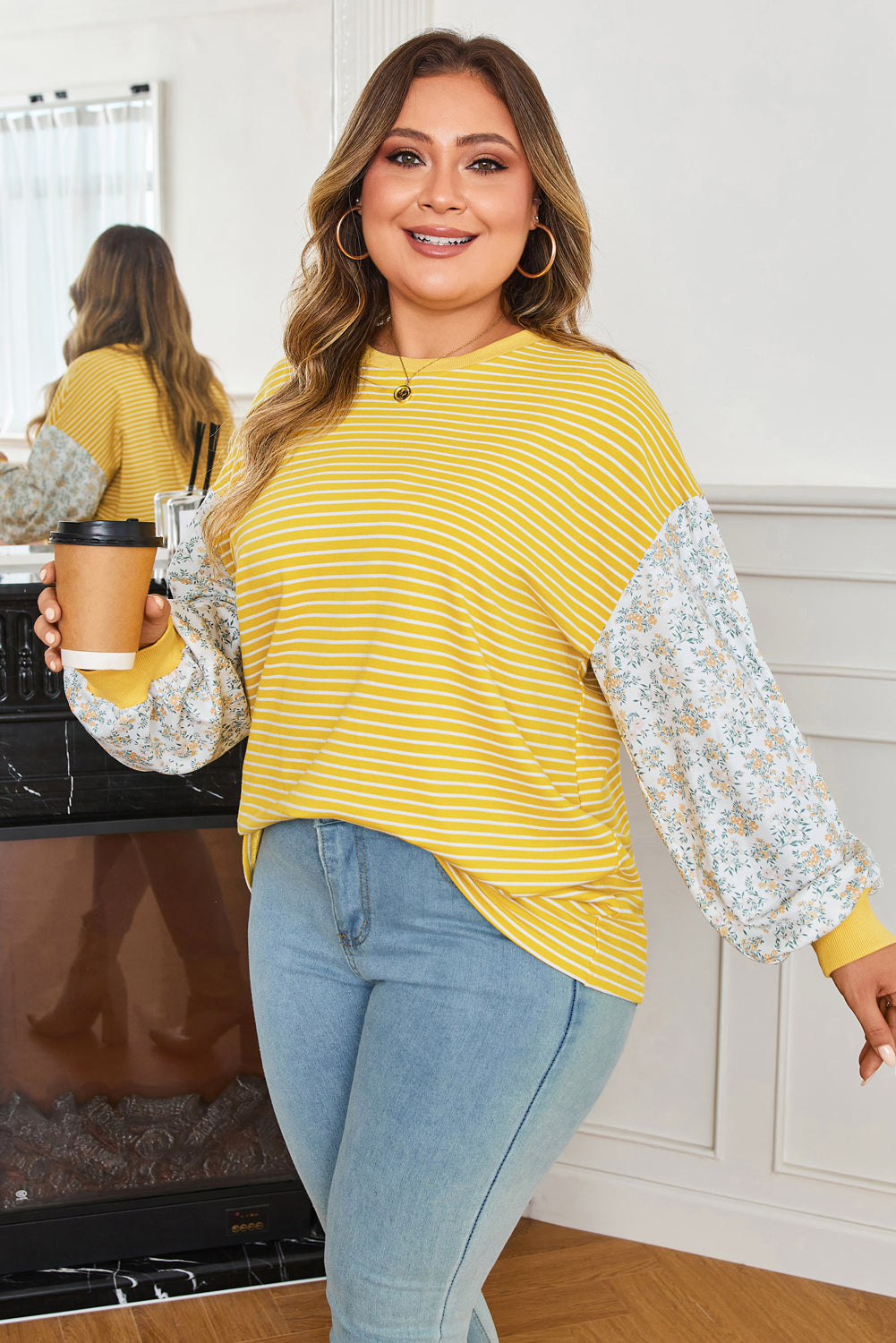 Sunshine + Daisies Top (Plus Size)
