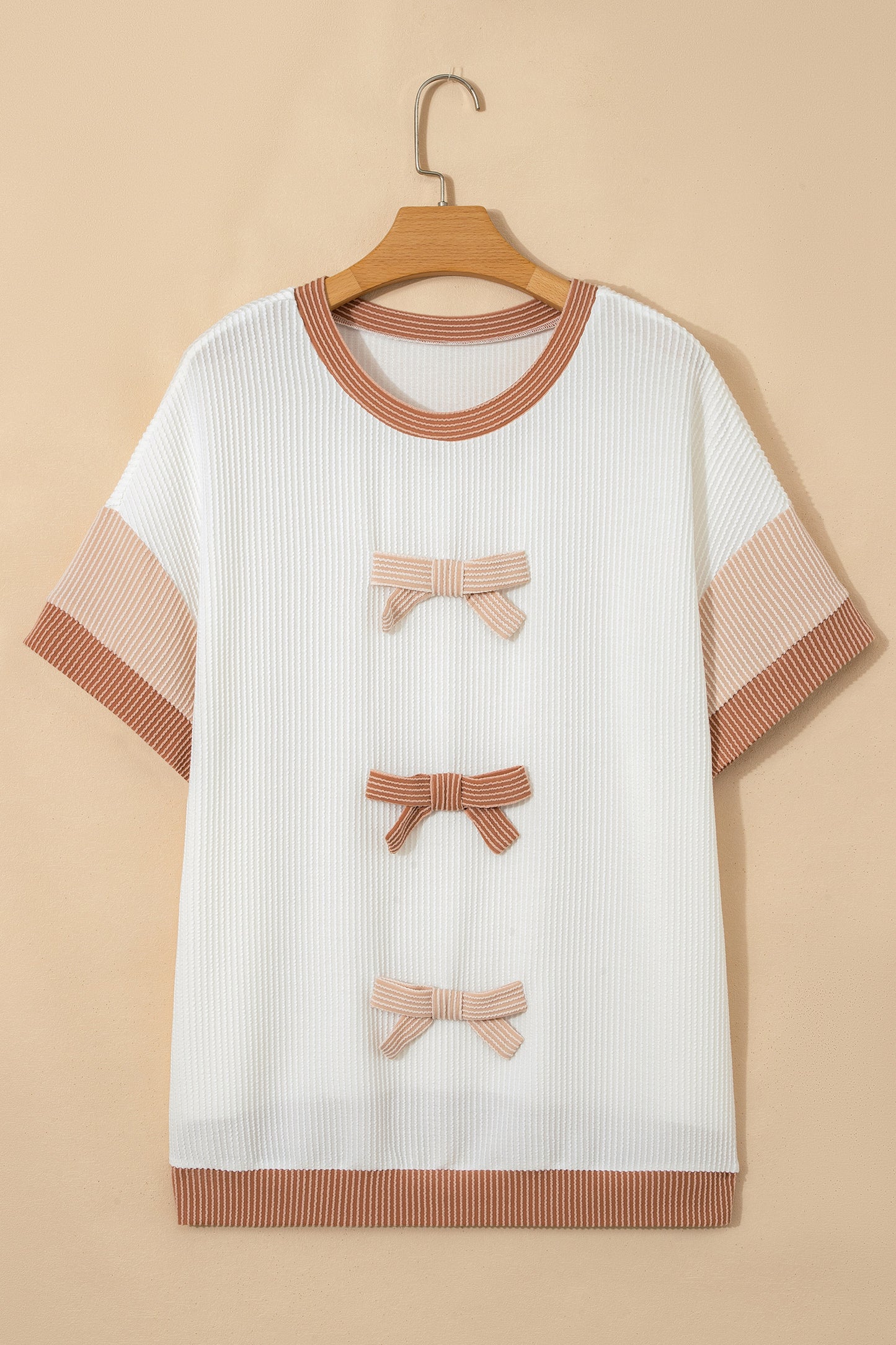 Coffee Date Bow Top