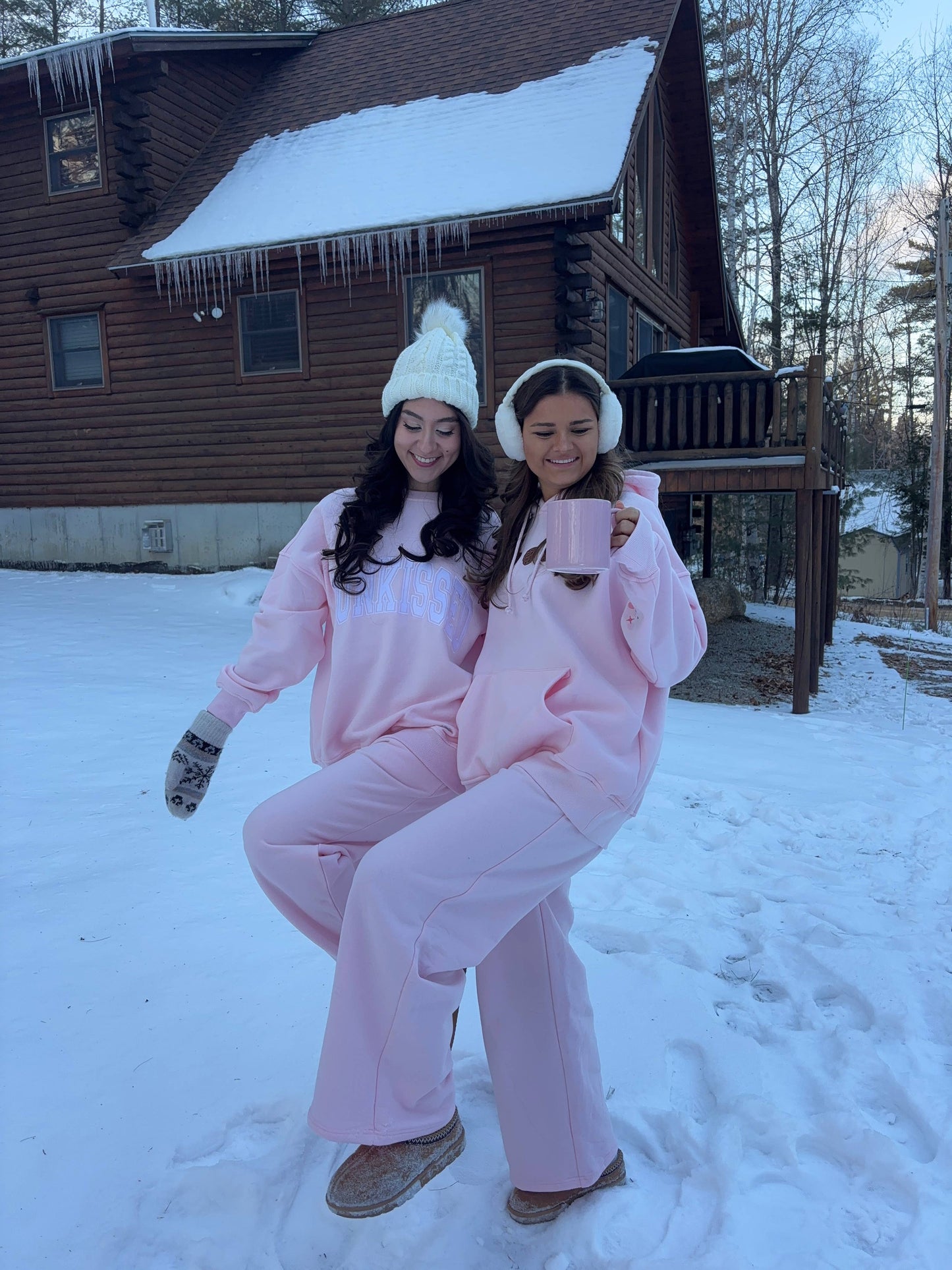 Light Pink Chocolate Chip Cookie Recipe Embroider Hoodie: Light Pink / Medium