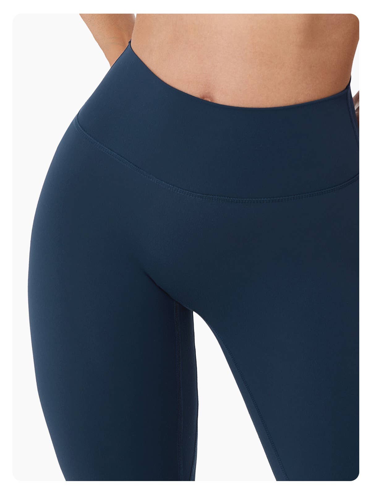 Nikki Buttery Soft High-Waisted Leggings: Frosty Gray / S