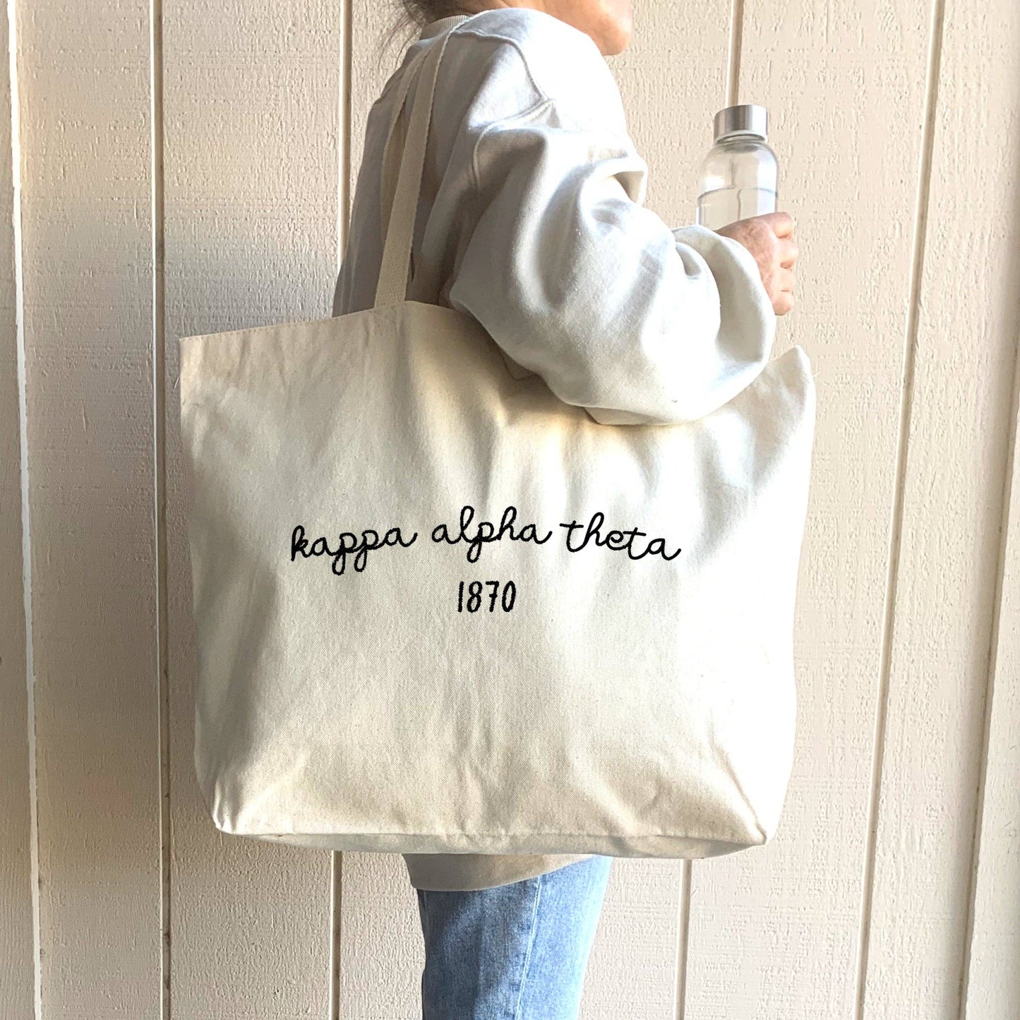 Sorority Canvas Tote Bag