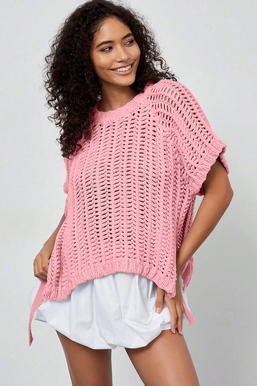 Sweetheart Stitch Sweater (Plus Size)