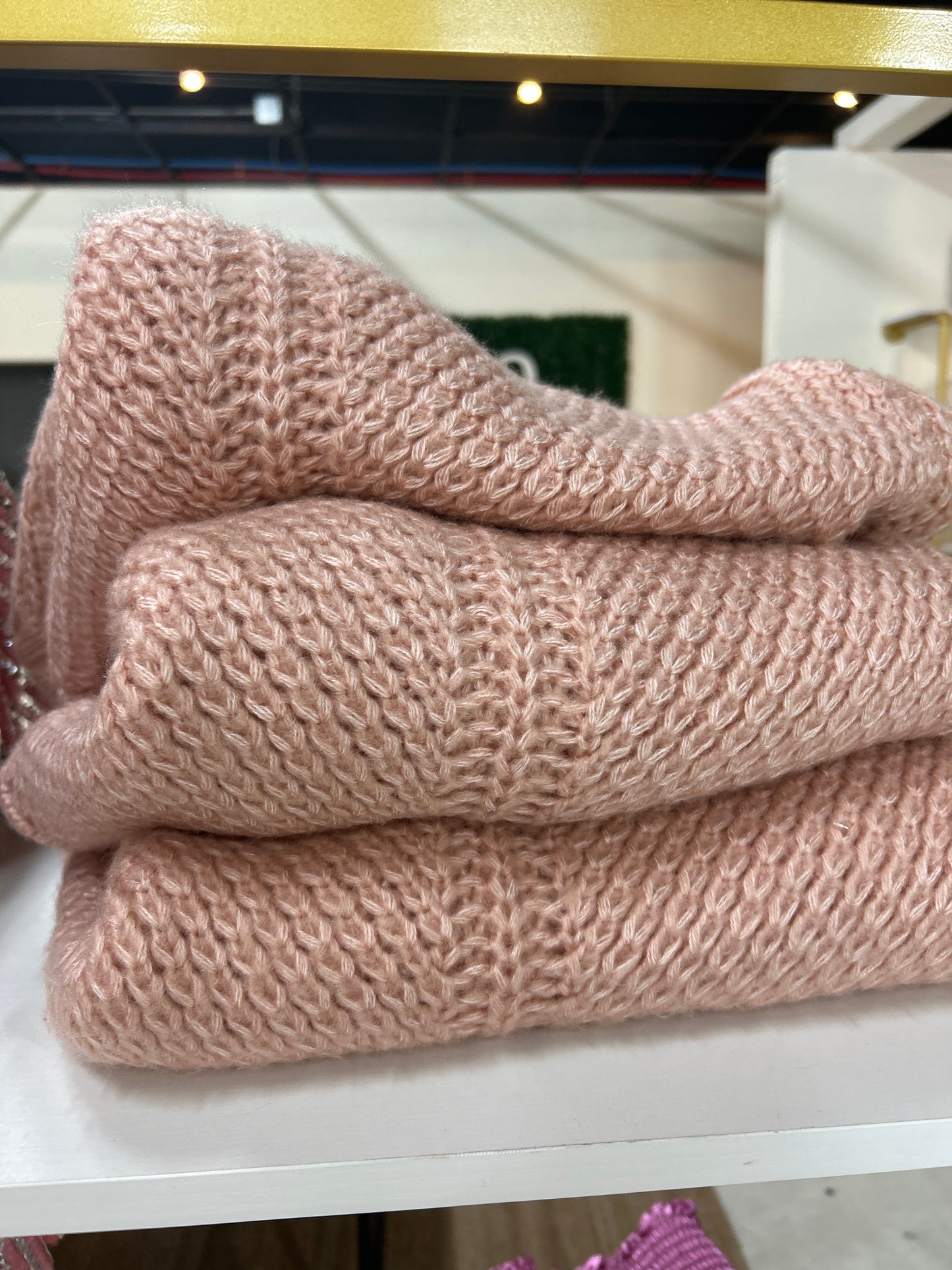 Soft pink sweater