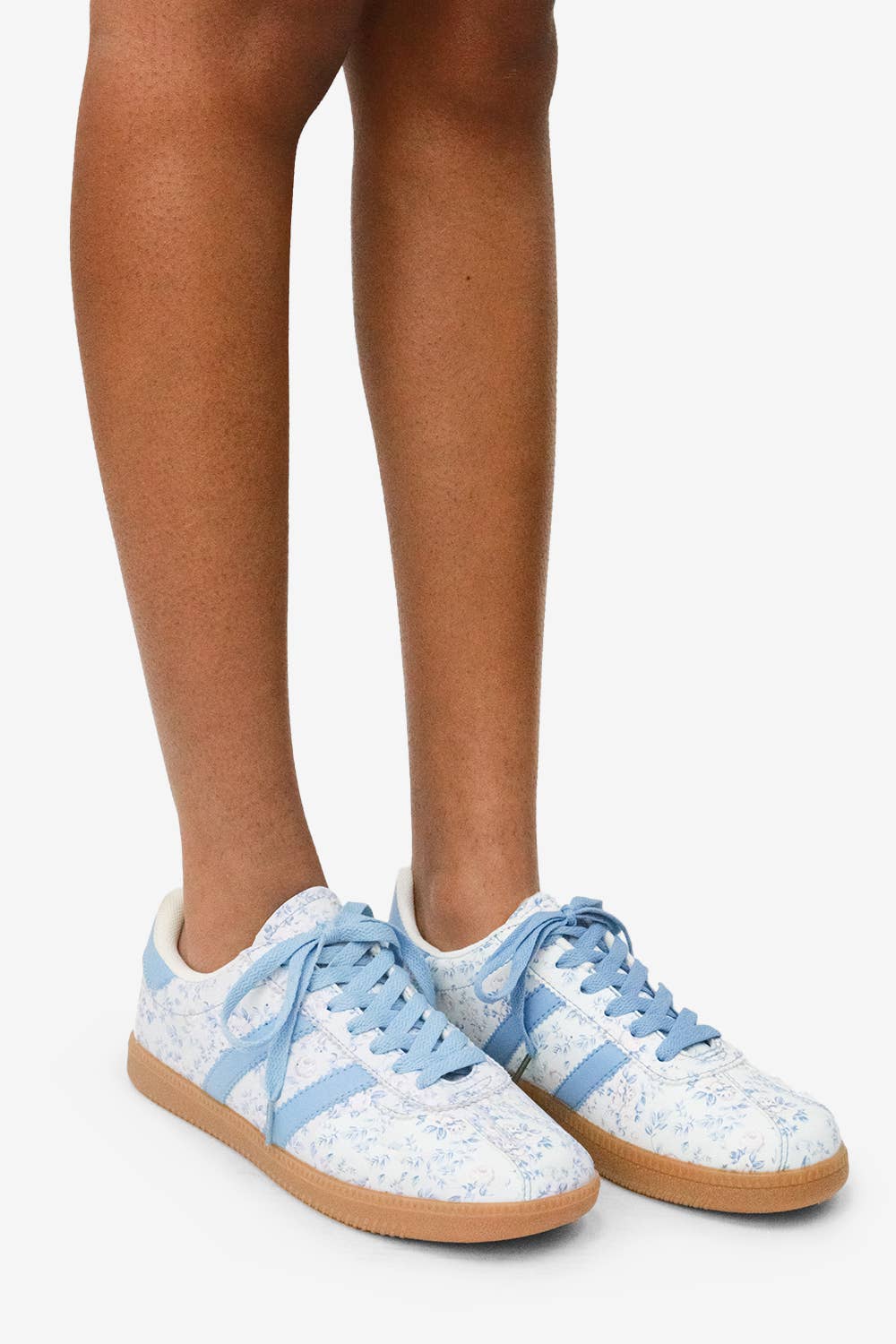 EXPRESSO - SUMMER '25 Floral Sneakers: Lavender / 12FA