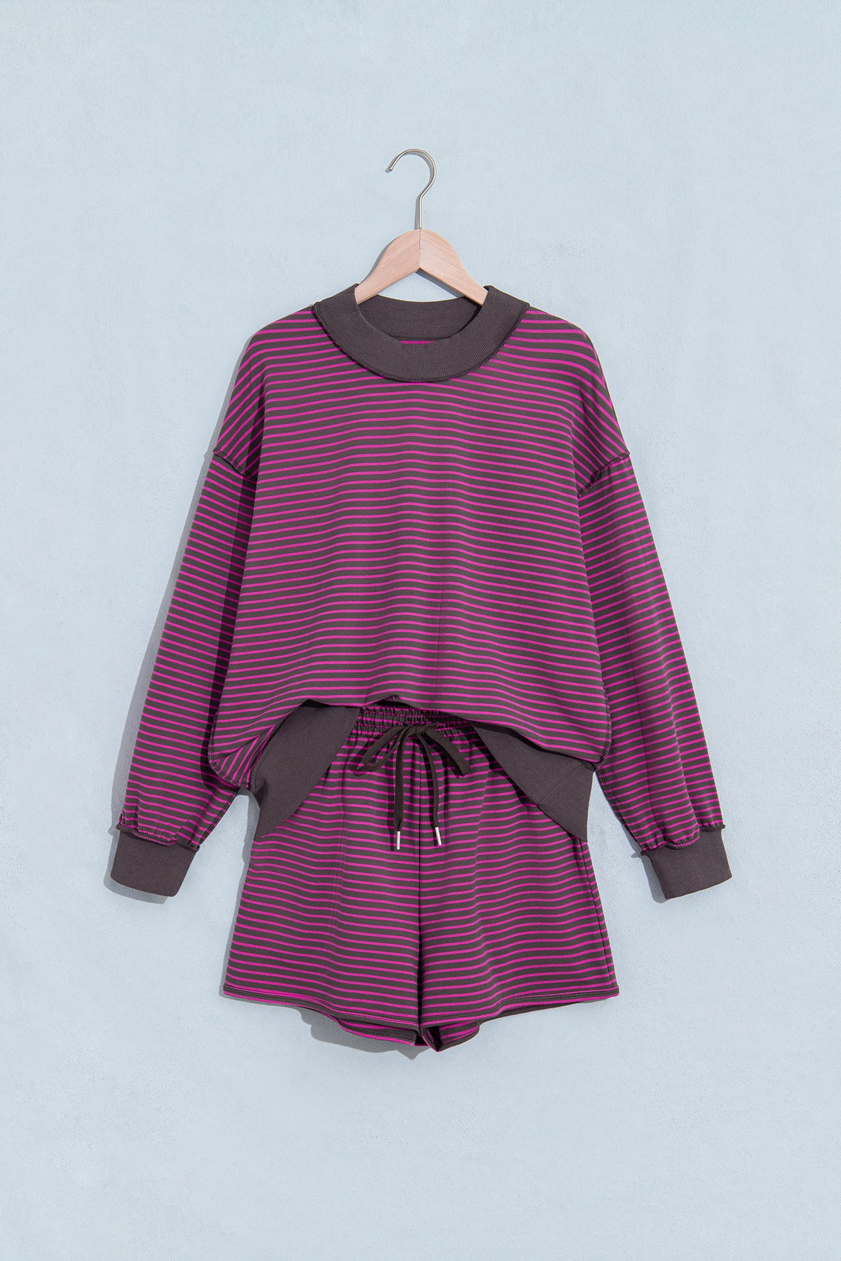 All Day Mockneck Shorts Set