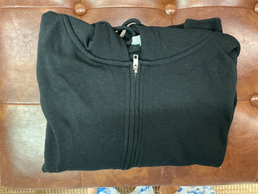 Black Zip Hoodie